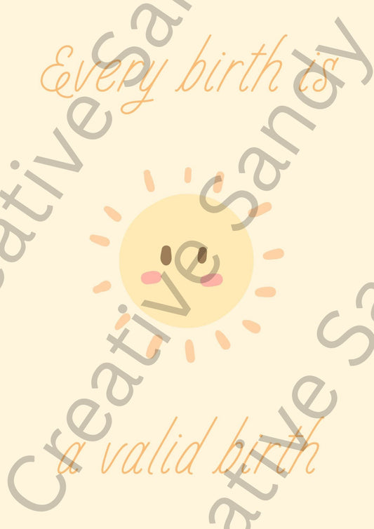 Birth Affirmation Posters